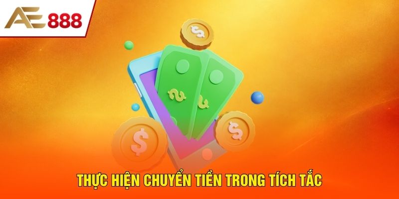 Thực hiện chuyển tiền trong tích tắc